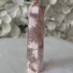 Flower Agate Polished Point - Creativity & Self-Discovery