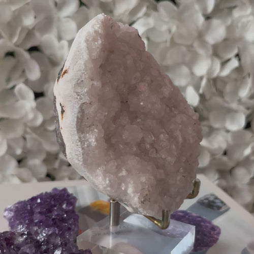 apophyllite cluster for meditation and anxiety