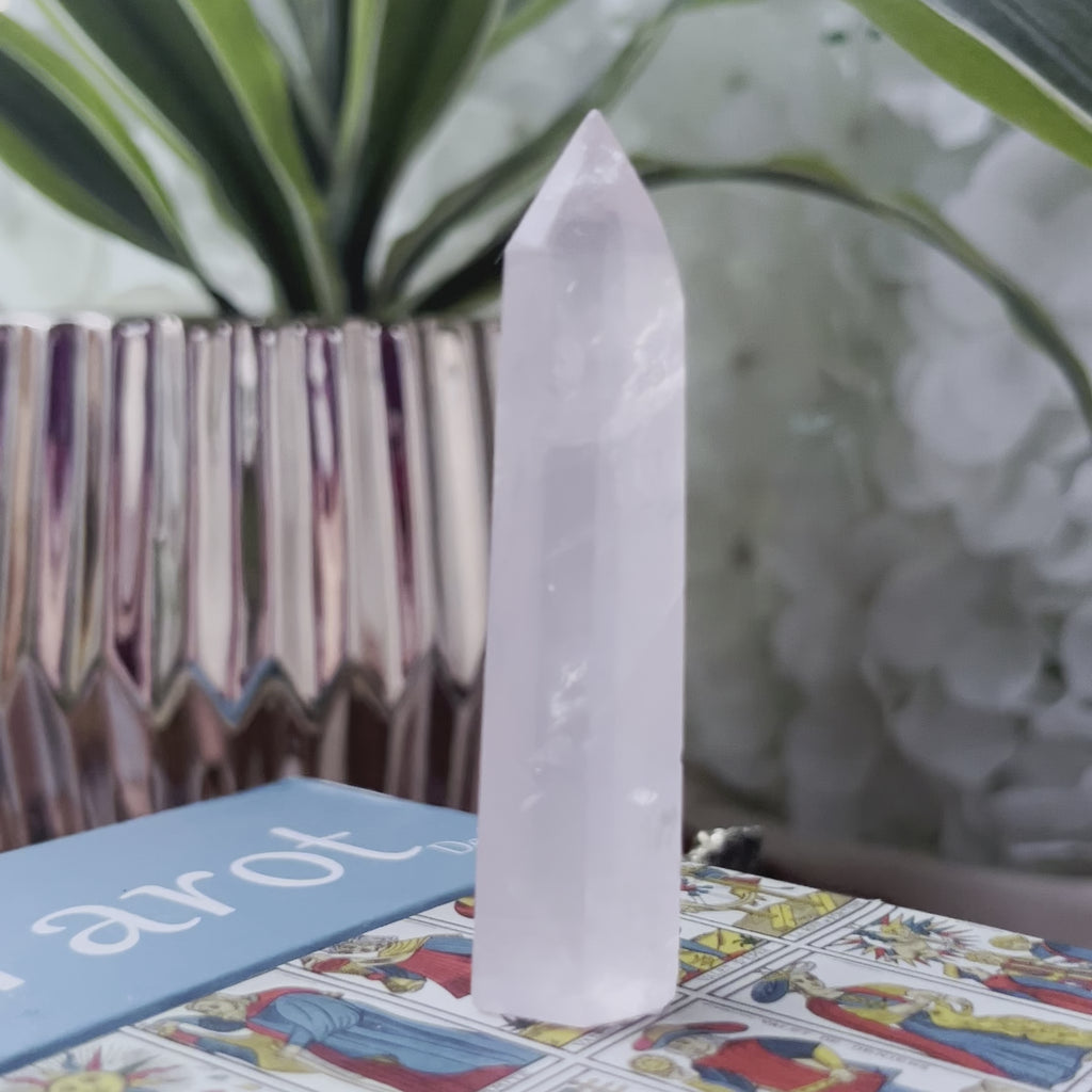 Rose Quartz Point - Universal & Unconditional Love