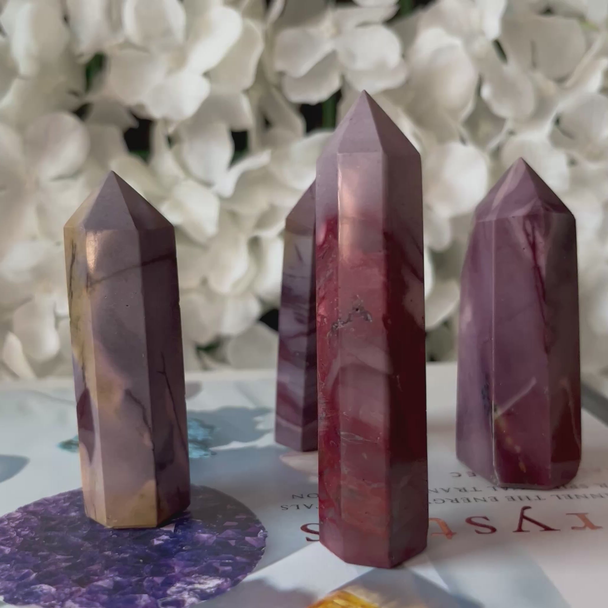 Mookaite Jasper Point - Ancestrality & Vitality