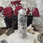 Rainbow Moonstone Obelisk - Feminine Energy