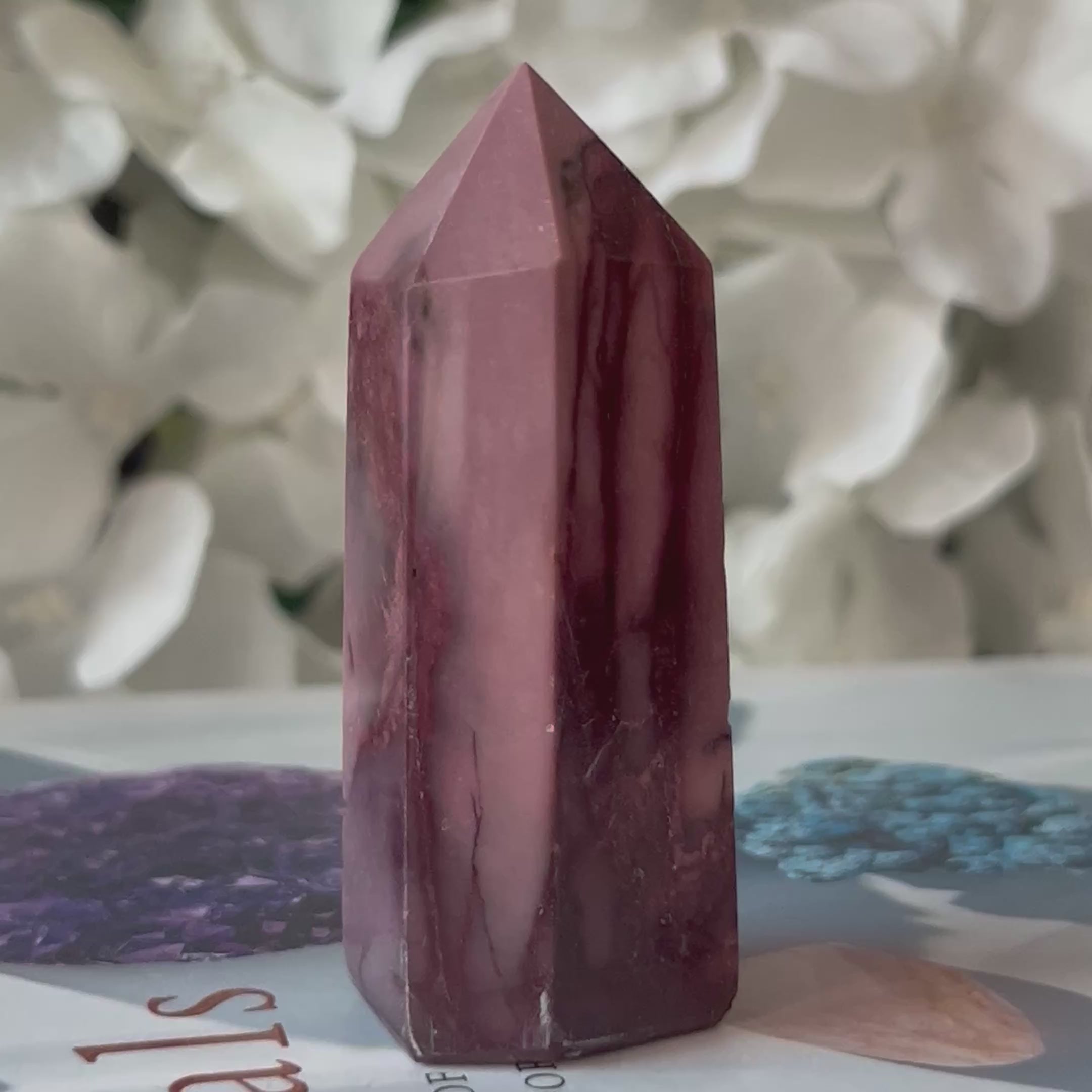 Mookaite Jasper Point - Ancestrality & Vitality