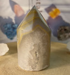 Natural Agate Polished Point - Balance & Harmony
