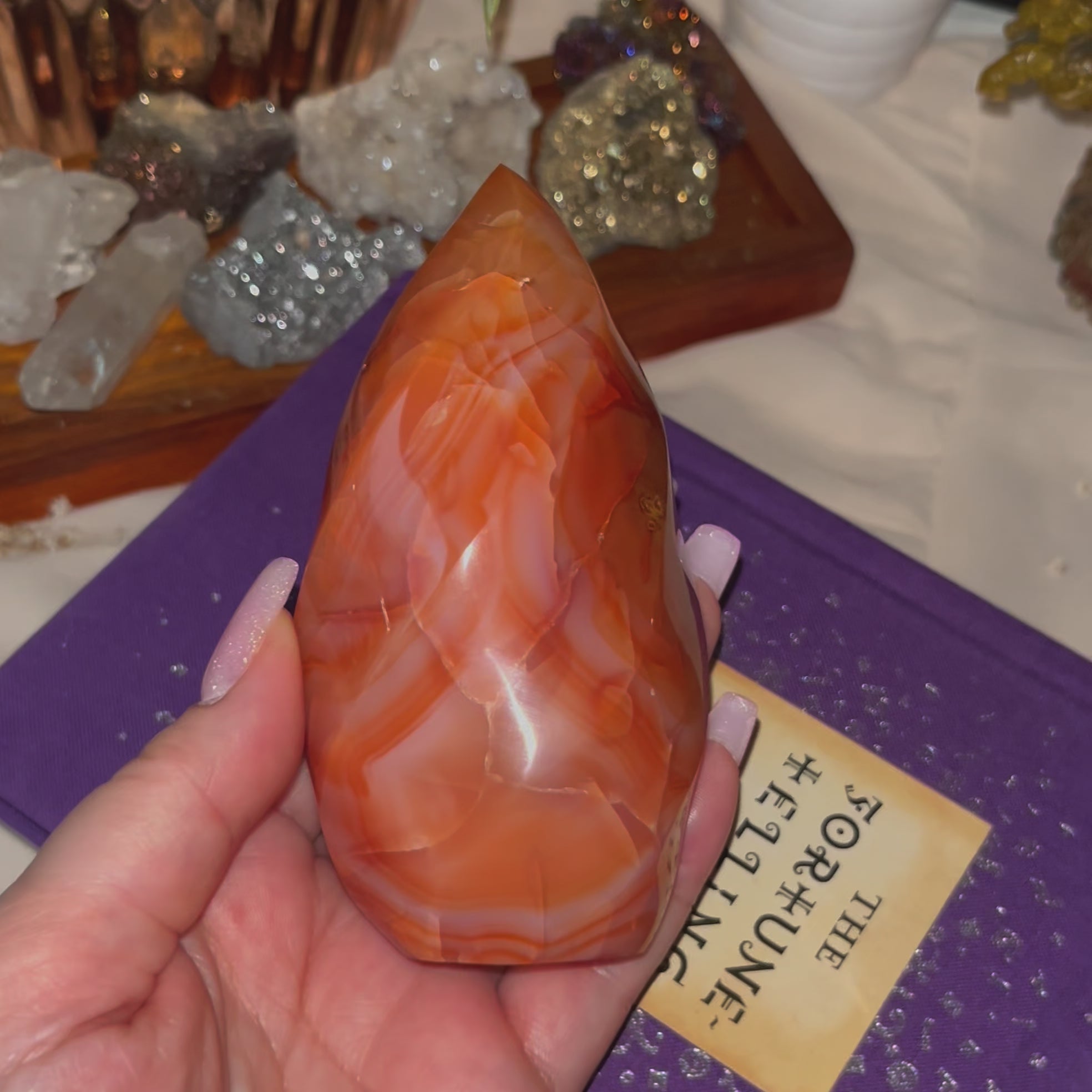 Carnelian Flame - Vitality & Courage