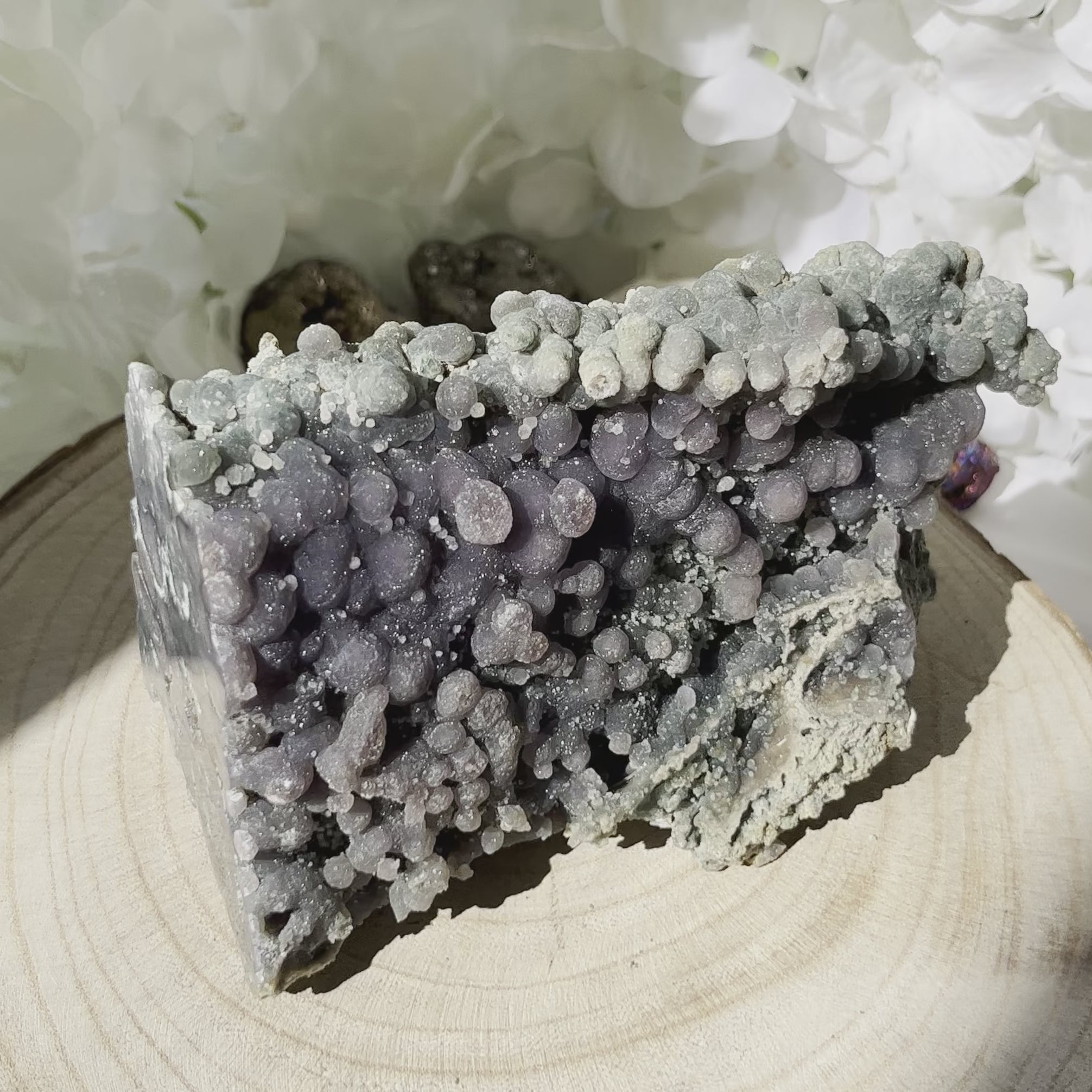 Grape Agate Cluster