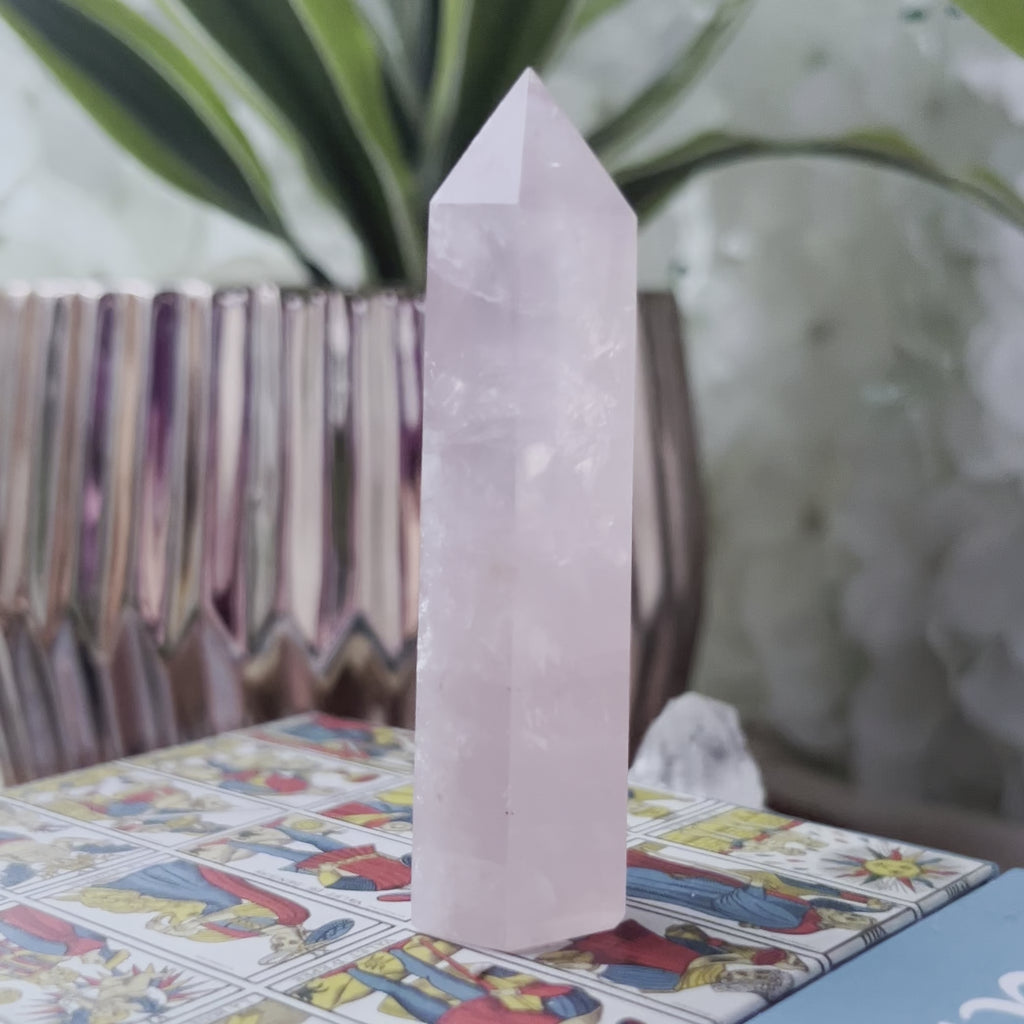 Rose Quartz Point - Universal & Unconditional Love