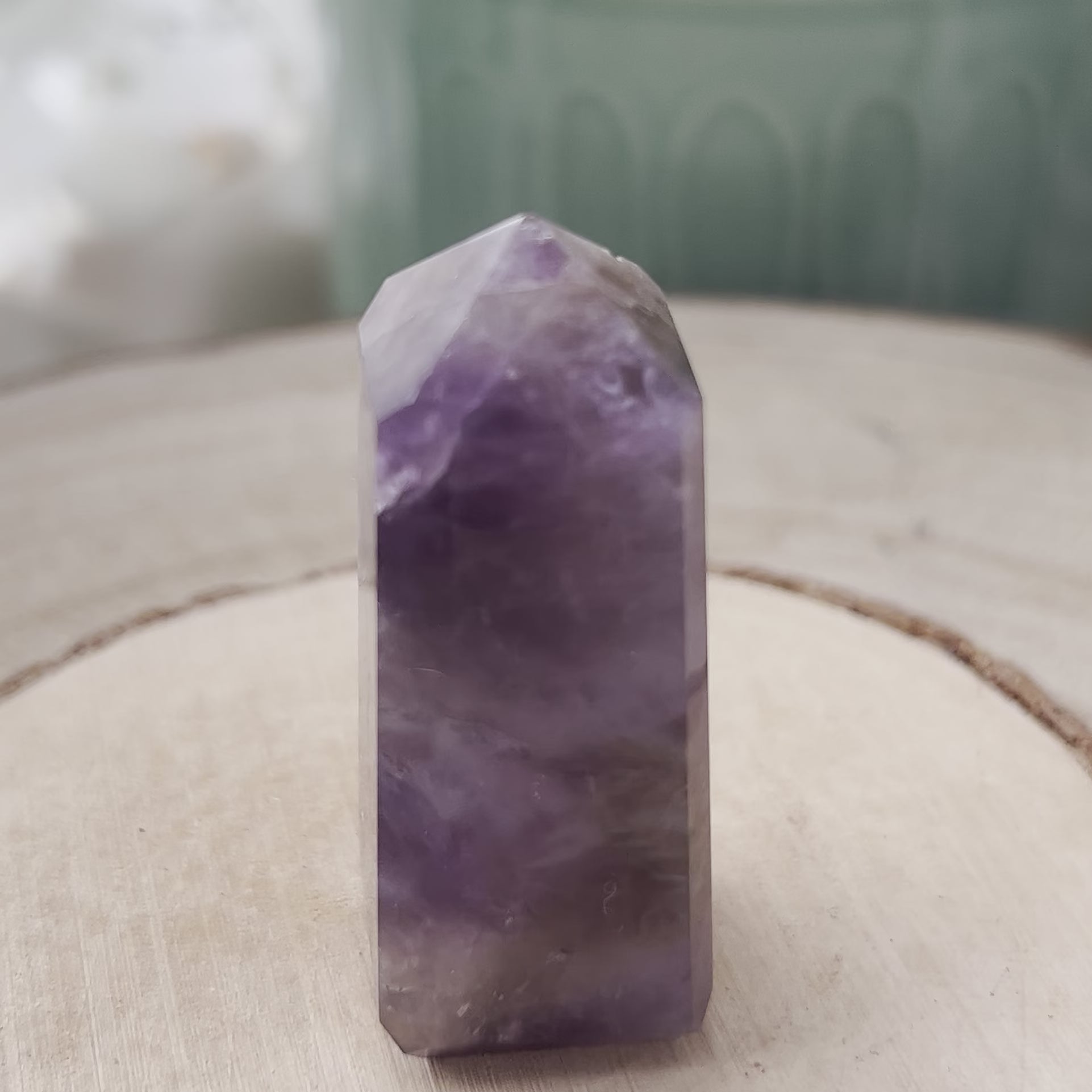 Amethyst Obelisk - Spiritual Wisdom & Comfort