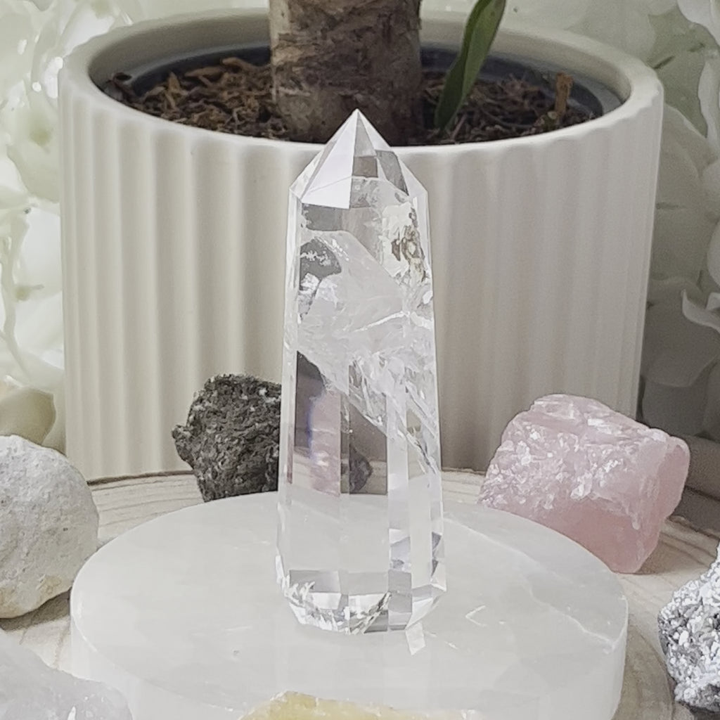 Himalayan Quartz Tower - Chakra Alignment & Energetic Cleansing **Rare**