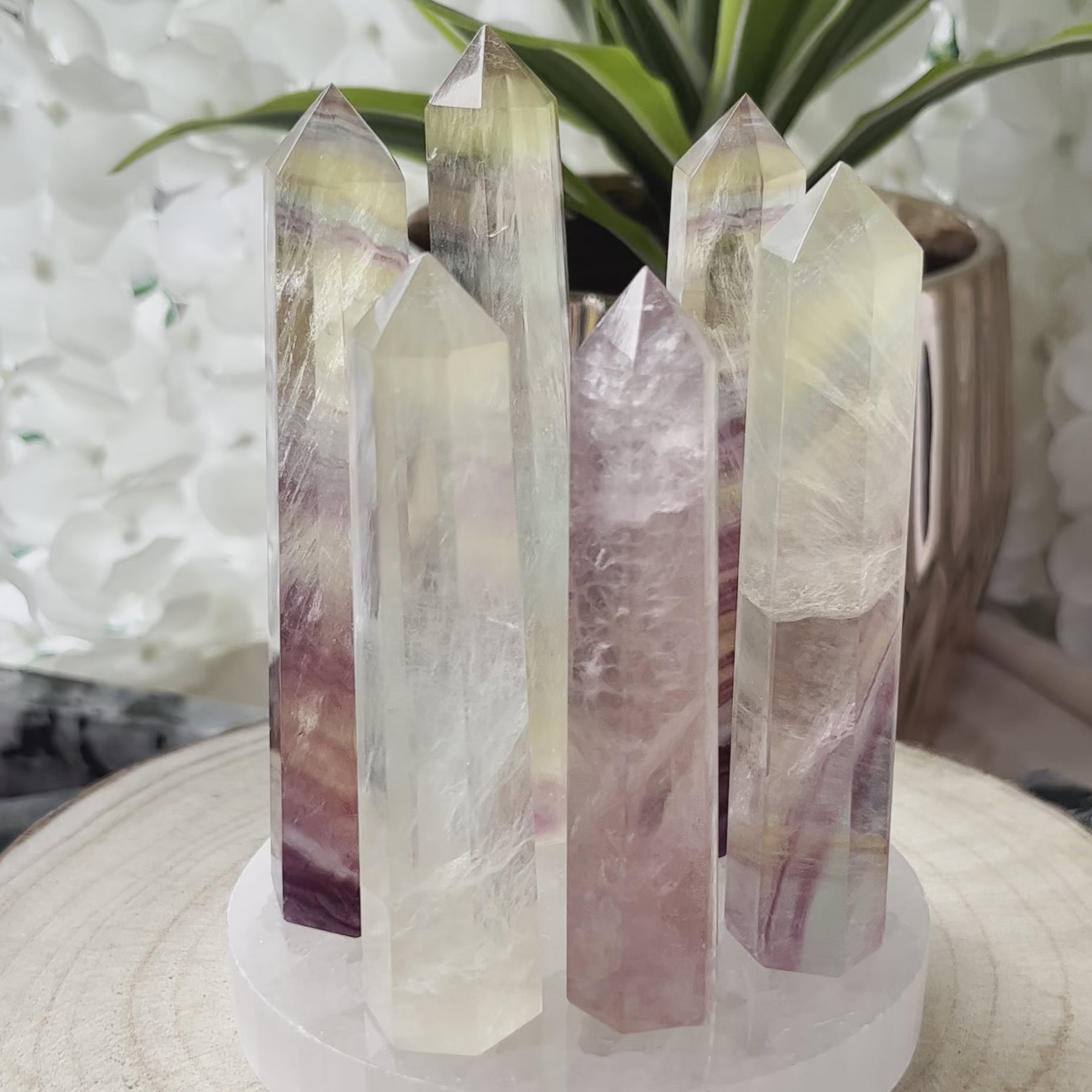 Candy Fluorite Point