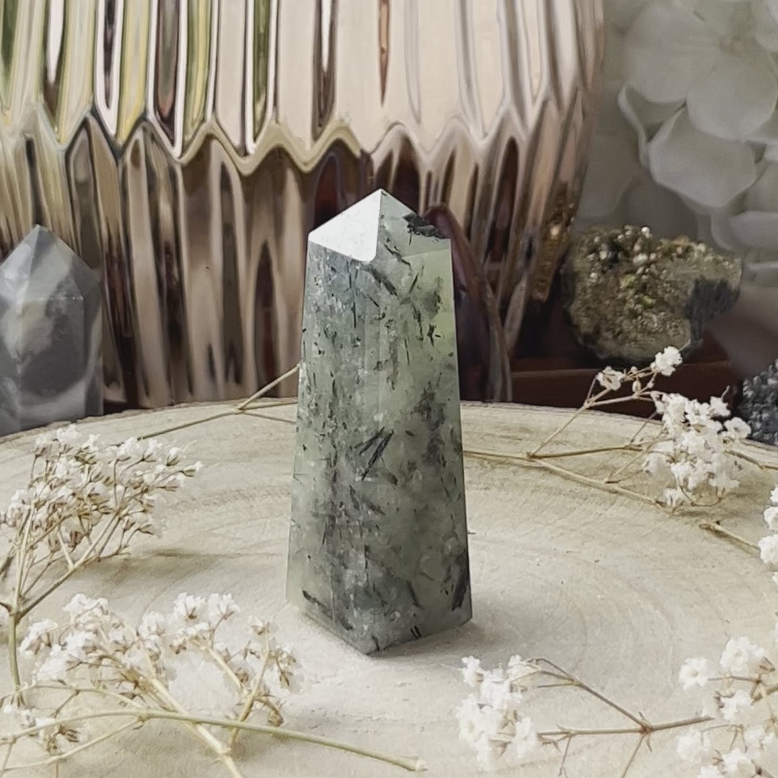 Prehnite Obelisk