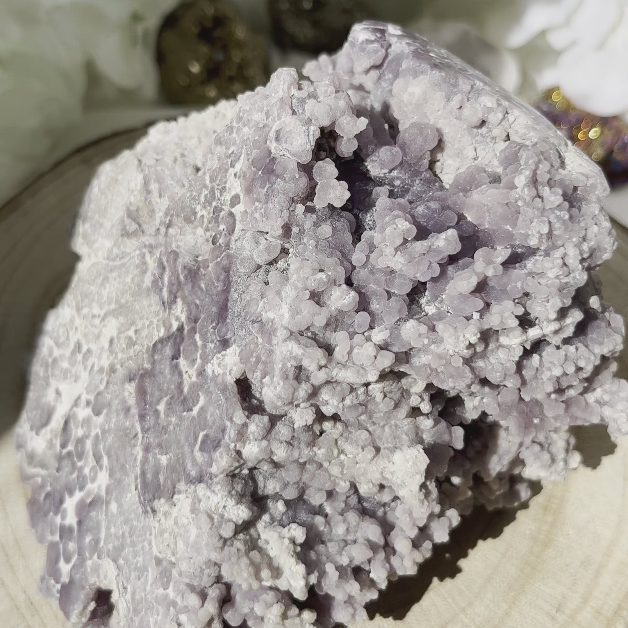 Grape Agate Cluster