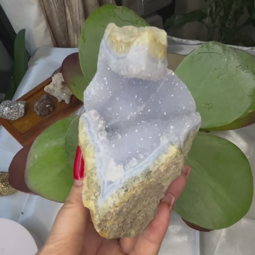Blue Lace Agate Druse
