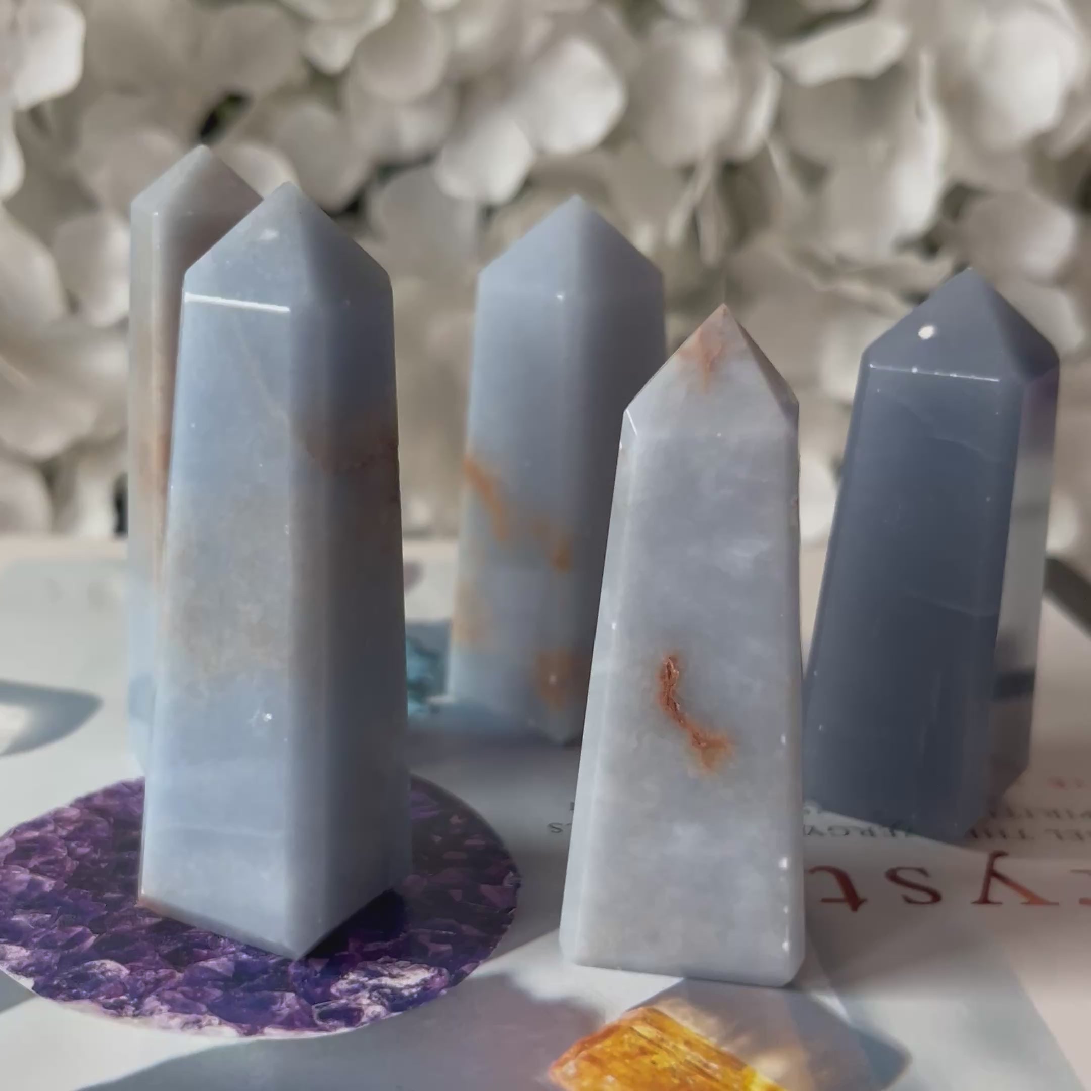 Angelite Obelisk