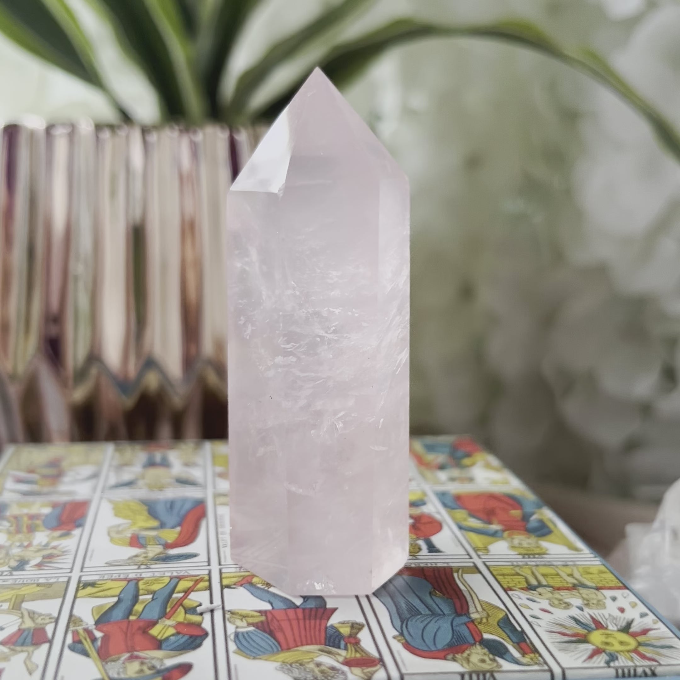 Rose Quartz Point - Universal & Unconditional Love