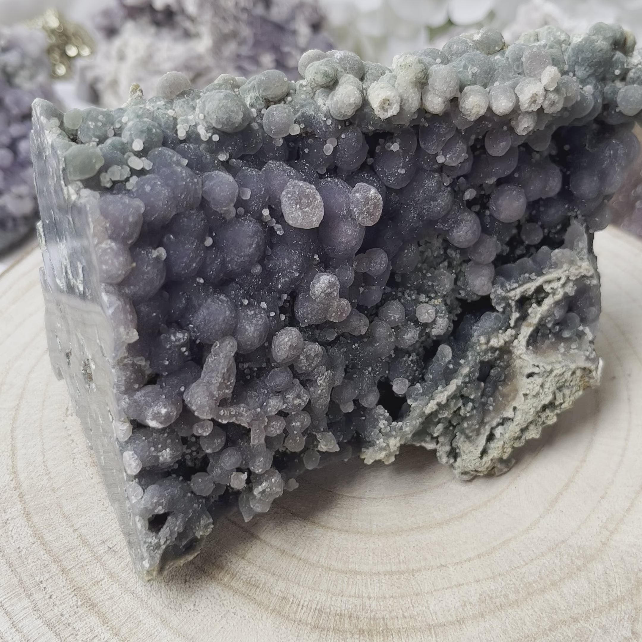 Grape Agate Cluster
