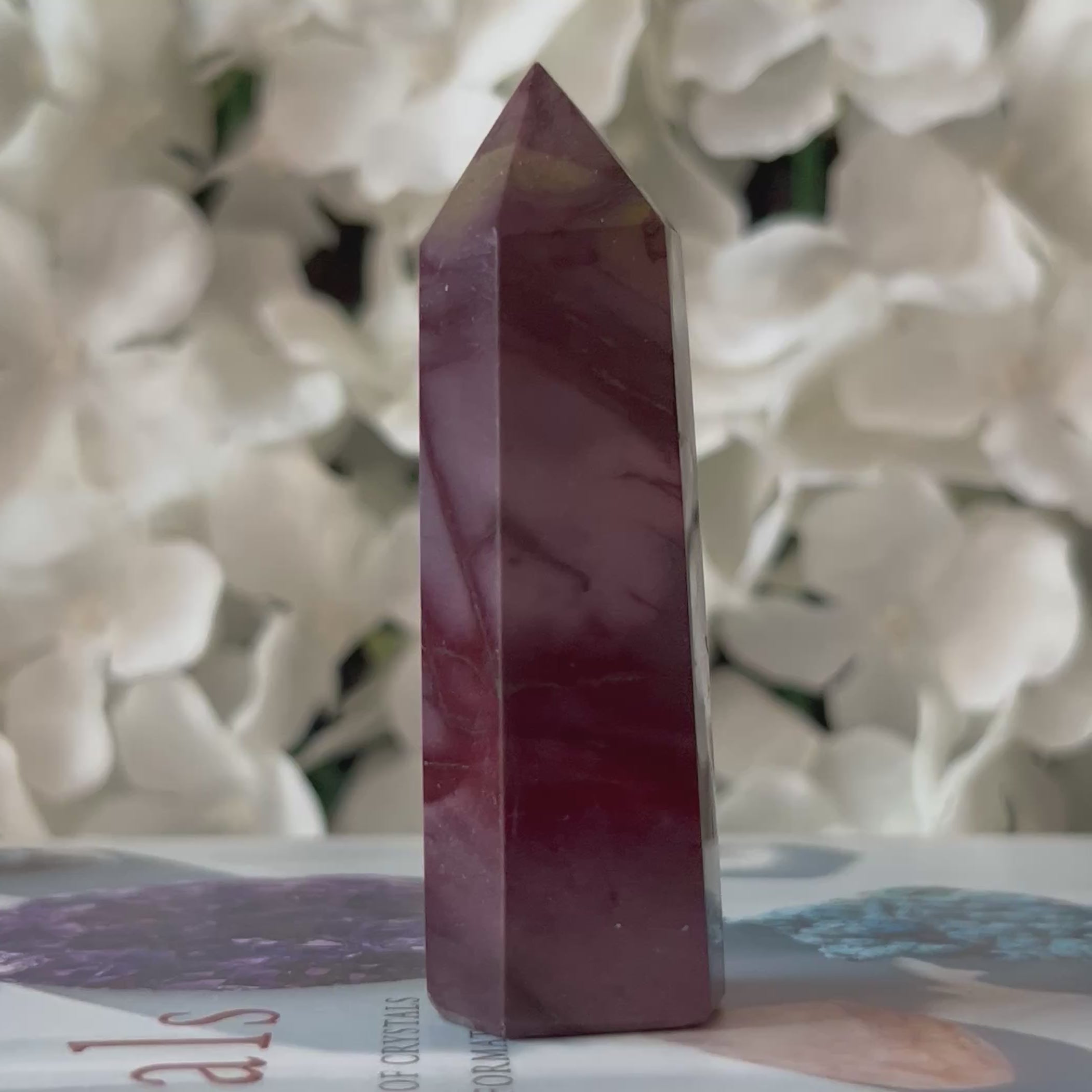 Mookaite Jasper Point - Ancestrality & Vitality