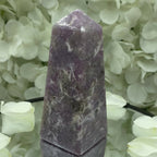 Lepidolite Obelisk - Transmutation & Happiness