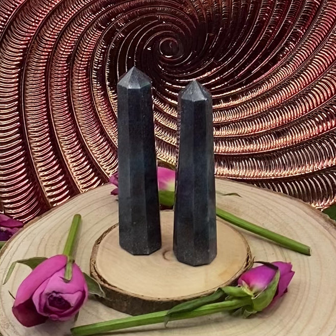 Ruby Kyanite Point - Intuition & Vitality
