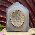 Agate Drusy Polished Point - Balance & Harmony Crystals