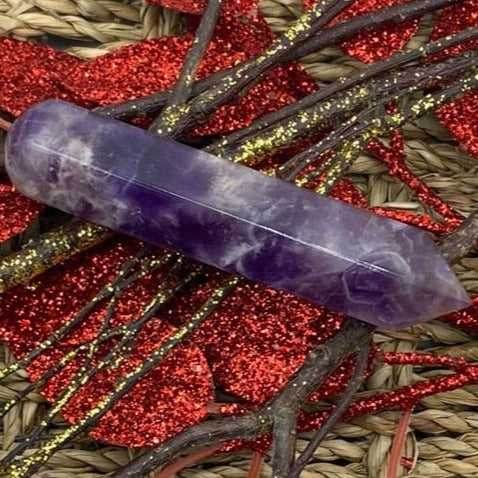 Amethyst Wand (6 Faceted) Crystals