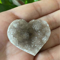 Amethyst Rainbow Pastille Heart - Spirituality & Transmutation 2- 3.6cm Crystals