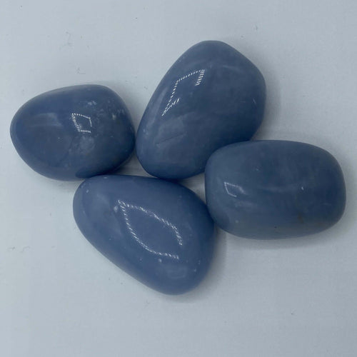 Angelite Tumblestones - Angelic Connection & Harmony Crystals