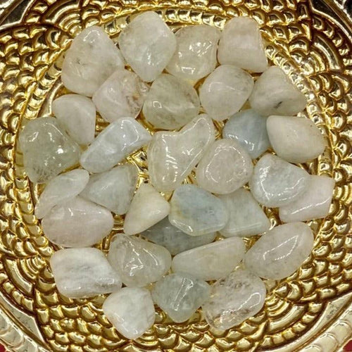 Aquamarine Tumblestones - Serenity & Intuition Small Crystals