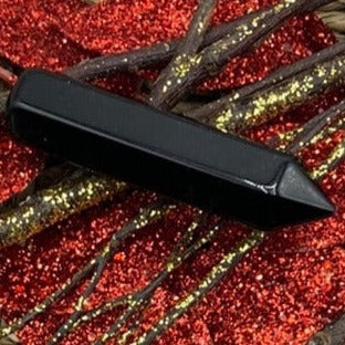Black Obsidian Wand - Protection & Awareness Crystals