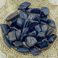 Blue Tiger's Eye (Hawk's Eye) Tumblestones - Communication & Serenity Medium Crystals