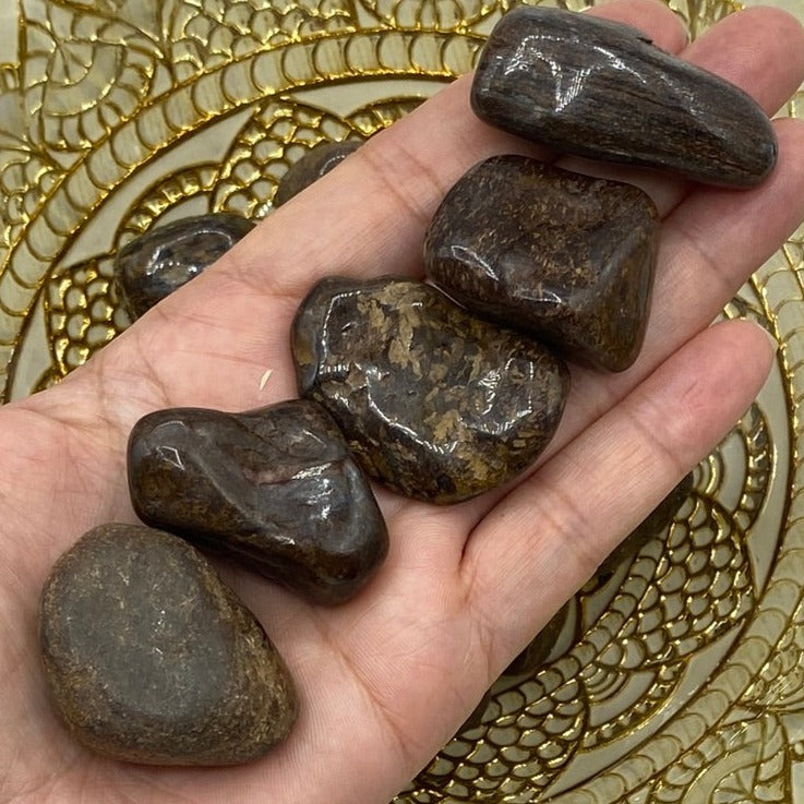 Bronzite Tumblestones - Protection & Grounding Crystals