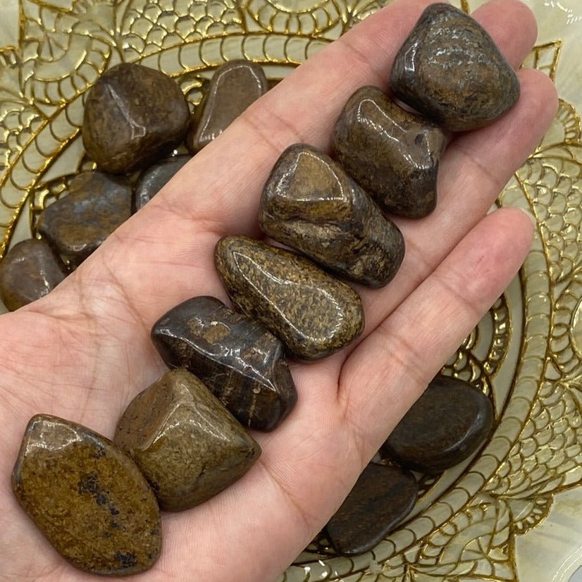 Bronzite Tumblestones - Protection & Grounding Crystals