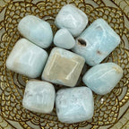Caribbean Calcite Tumblestones - Spiritual Growth & Self-Confidence Crystals