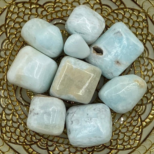 Caribbean Calcite Tumblestones - Spiritual Growth & Self-Confidence Crystals