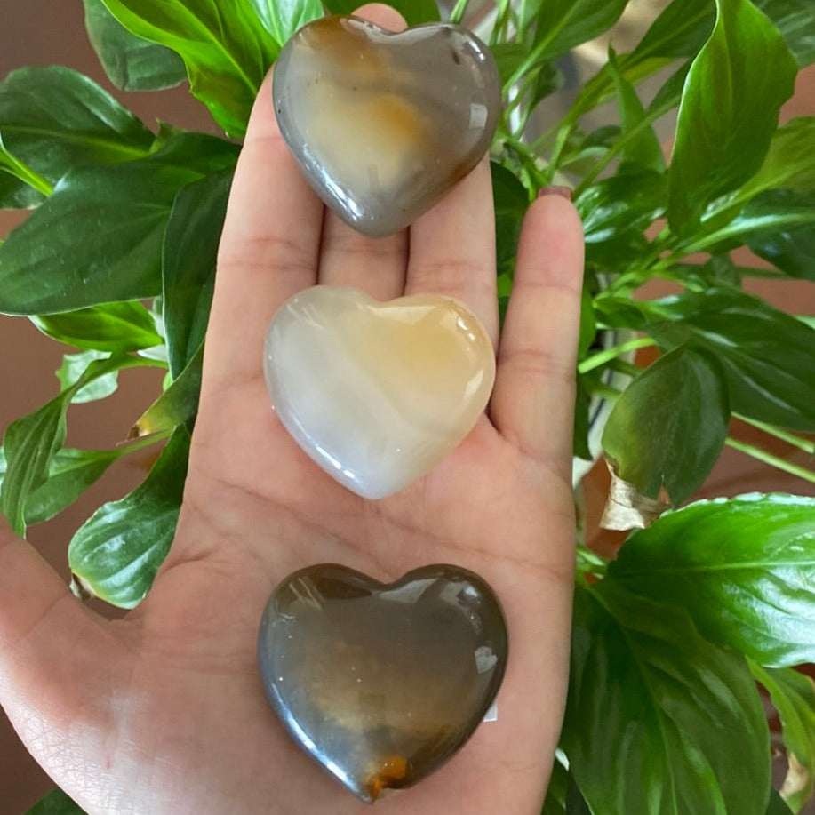 Carnelian Heart -Vitality & Courage Crystals