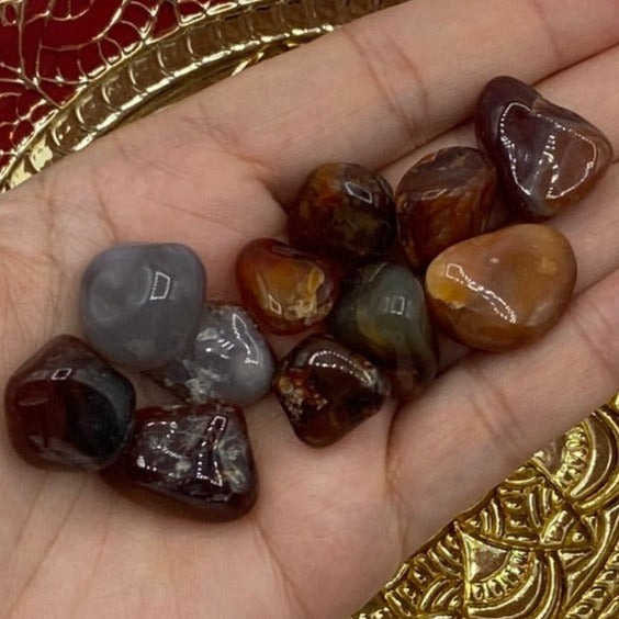 Carnelian Tumblestones - Vitality & Courage Crystals