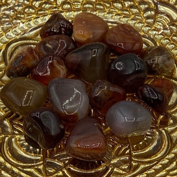 Carnelian Tumblestones - Vitality & Courage Crystals