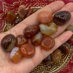 Carnelian Tumblestones - Vitality & Courage Crystals