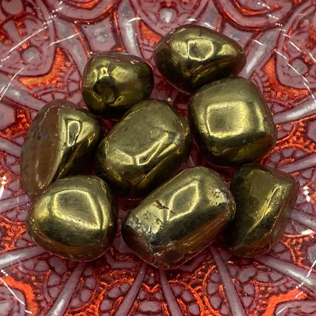 Chalcopyrite Tumblestones - Manifestation & Abundance Crystals