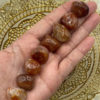 Fire Agate Tumblestones - Protection & Personal Strength Crystals