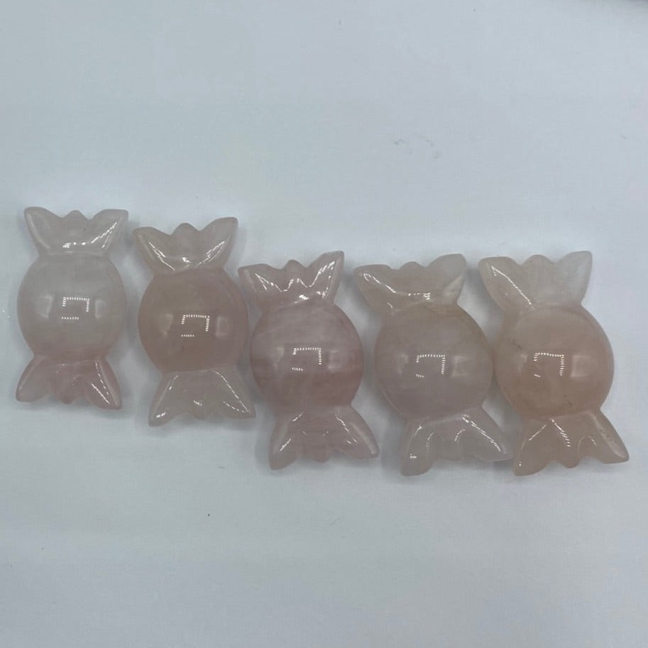 Gemstone Candy Rose Quartz Crystals