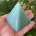 Green Aventurine Pyramid - Abundance & Luck Crystals
