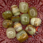 Green Himalayan Calcite Tumblestones Crystals