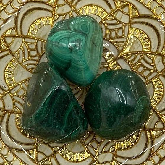 Malachite Tumblestones - Balance & Vitality Large Crystals