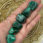 Malachite Tumblestones - Balance & Vitality Crystals