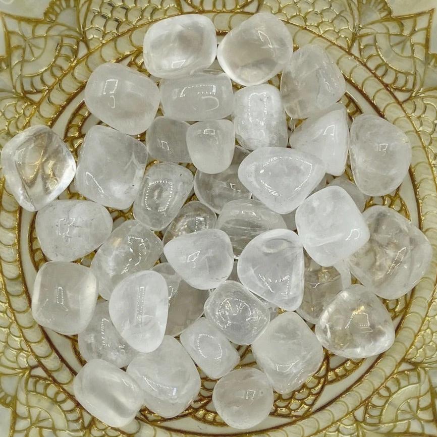 Milky Quartz Tumblestones Medium Crystals