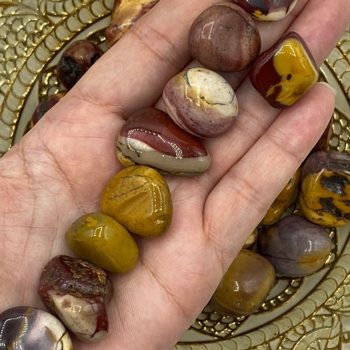 Mookaite Tumblestones - Ancestrality & Vitality Crystals