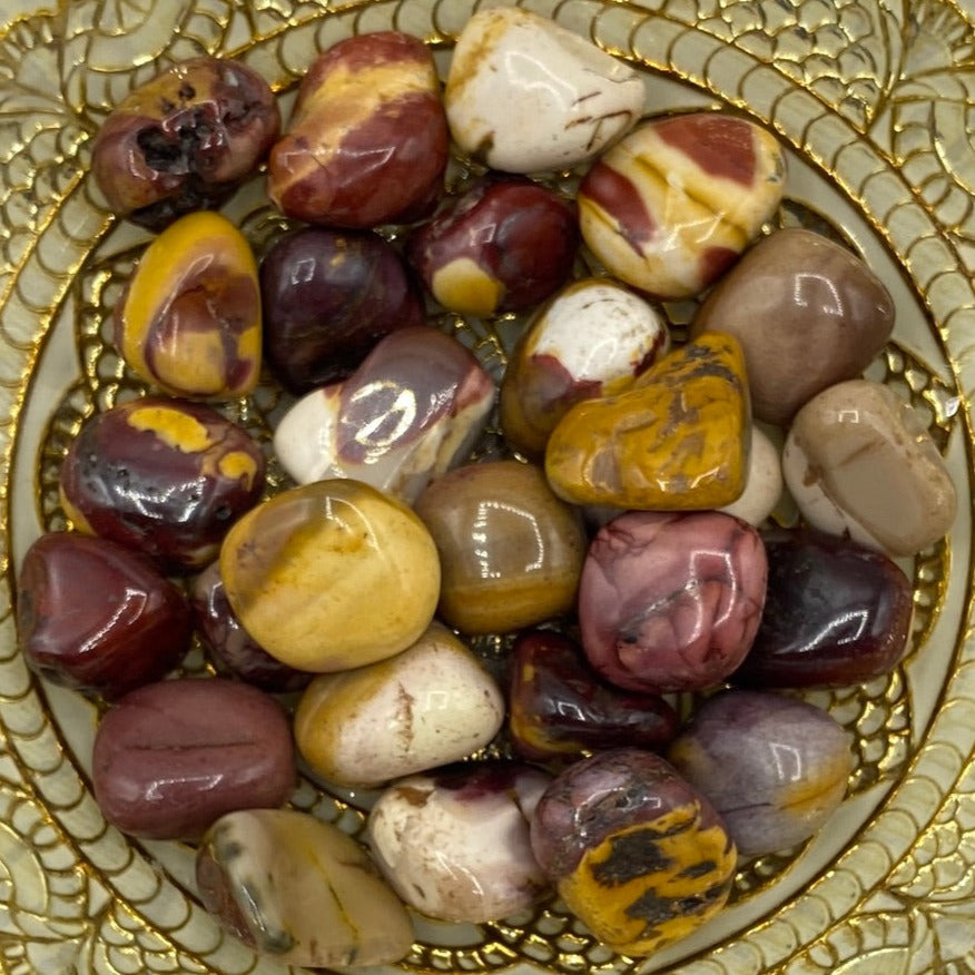 Mookaite Tumblestones - Ancestrality & Vitality Medium Crystals