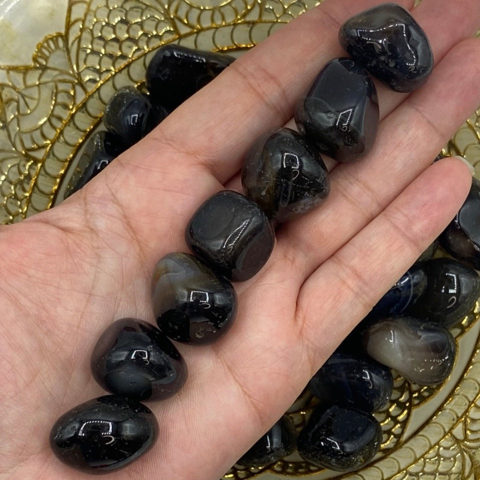 Natural Agate Tumblestones - Balance & Harmony Crystals