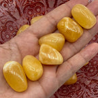 Orange Calcite Tumblestones - Joy & Creativity Crystals