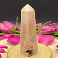 Pink Amethyst Obelisk - Emotional Healing & Wisdom 1- 9.6cm Crystals